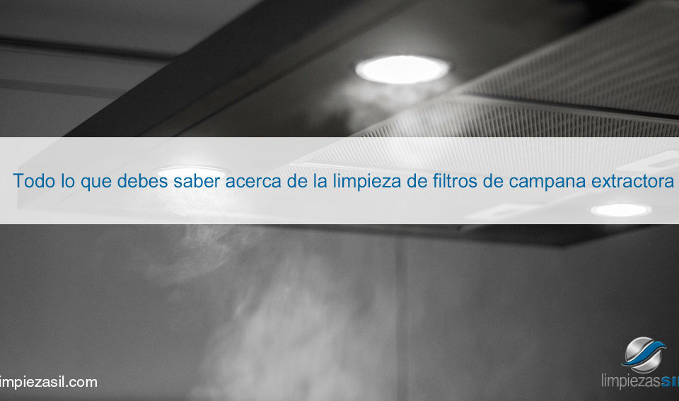limpieza de filtros de campana extractora