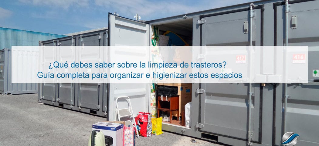 limpieza de trasteros