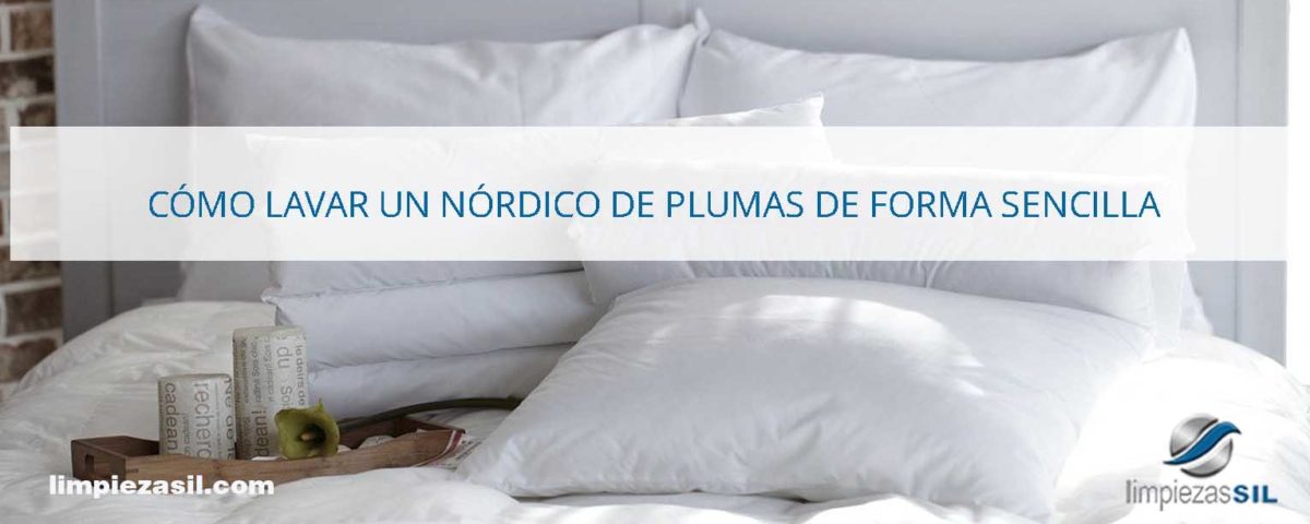 Cómo lavar un nórdico de plumas