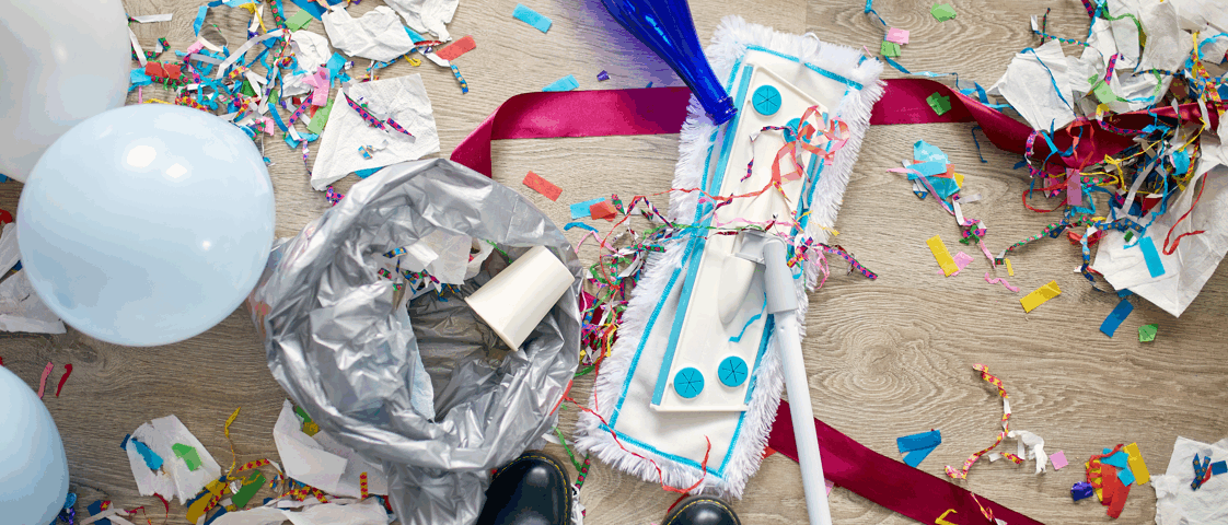 limpieza para eventos