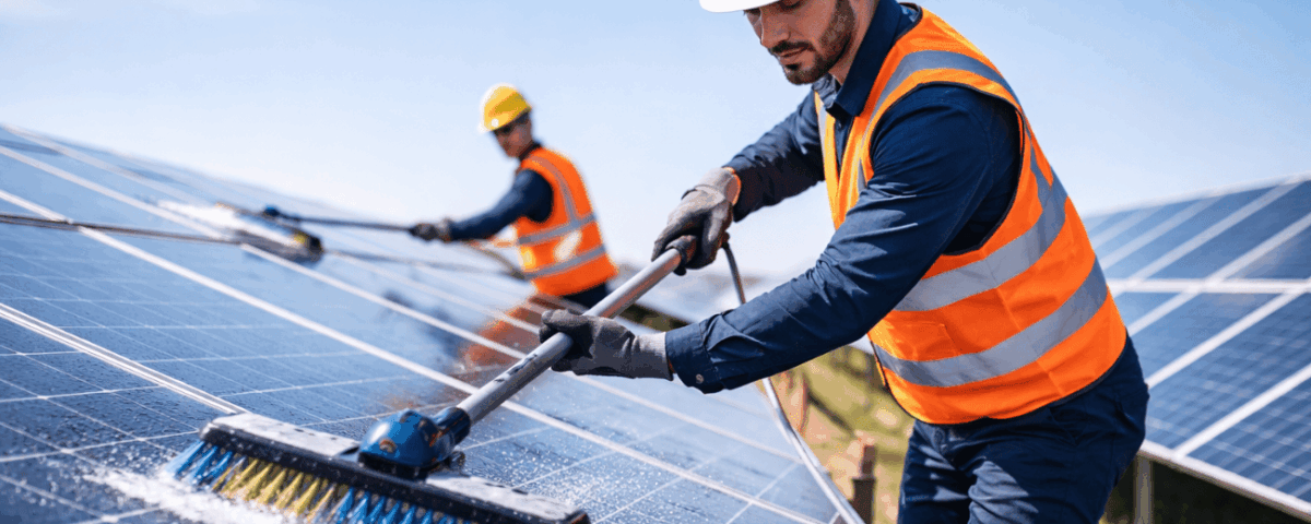Servicio de limpieza de placas solares para mantener la máxima eficiencia energética