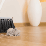 polvo en una oficina con aire acondicionado